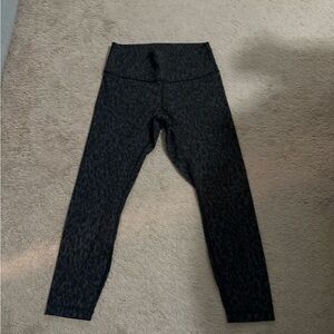 lululemon athletica Black Patterned Leggings